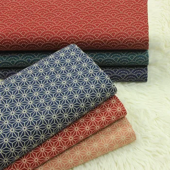 High quality pure cotton fabrics geometry tissus Handmade DIY clothing Patchwork fabric
High quality pure cotton fabrics geometry tissus Handmade DIY clothing Patchwork fabric