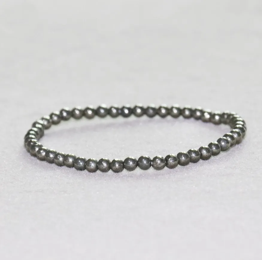 Pyrite Bracelet 4mm Natural Pyrite Stone Fashion Gem Stone Bracelet Genuine Pyrite Stone Pyrite Bracelet Men Women
Pyrite Bracelet 4mm Natural Pyrite Stone Fashion Gem Stone Bracelet Genuine Pyrite Stone Pyrite Bracelet Men Women