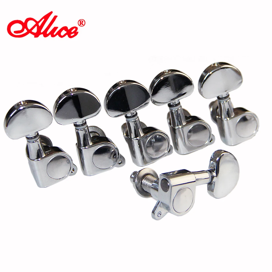 ALICE AD-016P Single Chrome-Plated Locked Left-hand Guitar Tuning Pegs Guitar Tuner Keys Guitar Accessories
ALICE AD-016P Single Chrome-Plated Locked Left-hand Guitar Tuning Pegs Guitar Tuner Keys Guitar Accessories