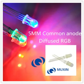 1000pcs 5mm RGB LED Diffused Diode Light Common Anode Tricolor Red Green Blue Diffused 5 mm LED Emitting Diode Lamp Wide Angle
1000pcs 5mm RGB LED Diffused Diode Light Common Anode Tricolor Red Green Blue Diffused 5 mm LED Emitting Diode Lamp Wide Angle