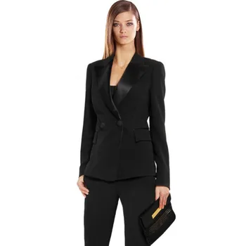 Women Pant Suits Black Autumn Bussiness Formal Elegant Set Blazers Pants Office Uniform Suits Ladies Pants Suits Trouser Suits
Women Pant Suits Black Autumn Bussiness Formal Elegant Set Blazers Pants Office Uniform Suits Ladies Pants Suits Trouser Suits