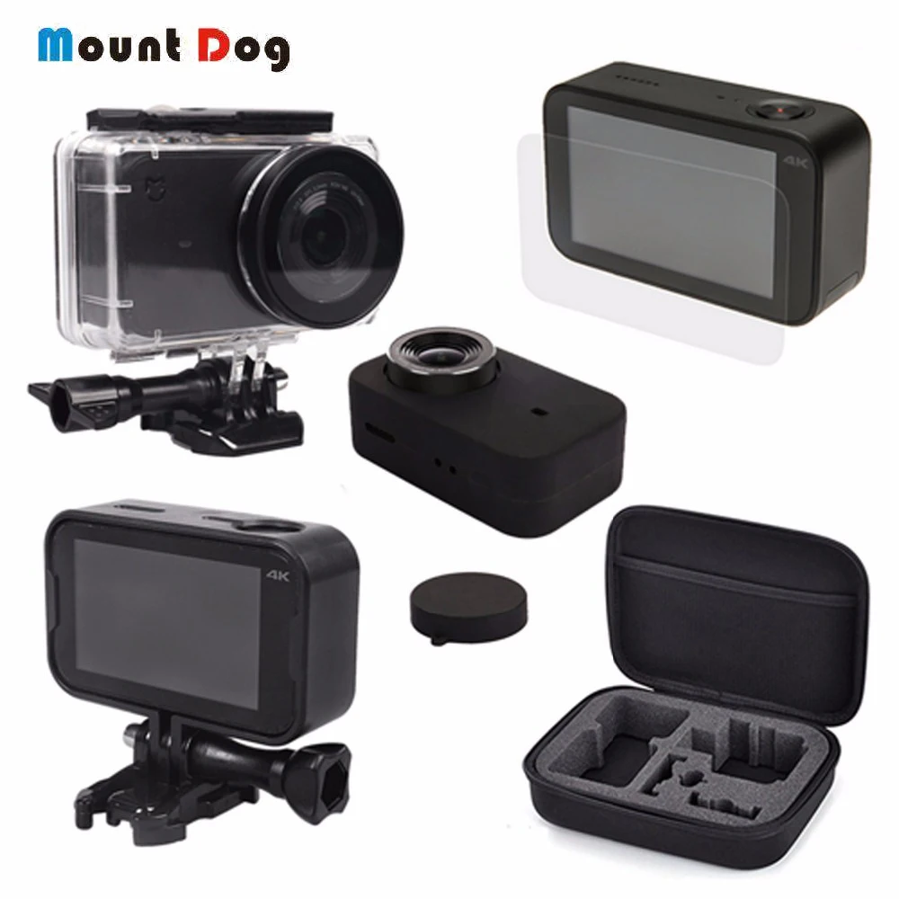 For Mijia Accessories Waterproof case +Frame Shell +Skin Case +Lens Cap + Protector Film + Storage bag Xiaomi Mijia 4K Camera go
For Mijia Accessories Waterproof case +Frame Shell +Skin Case +Lens Cap + Protector Film + Storage bag Xiaomi Mijia 4K Camera go