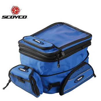 

NEW Scoyco MB09 Fuel Tank Bag Motorcycle Magnetic Bag Double-Shoulder Waterproof Luggage bag