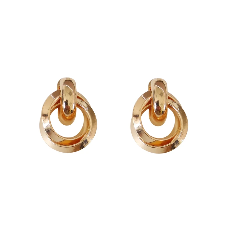 New fashion brand jewelry metal ring earrings European and American fashion women jewelry gift wholesale
New fashion brand jewelry metal ring earrings European and American fashion women jewelry gift wholesale