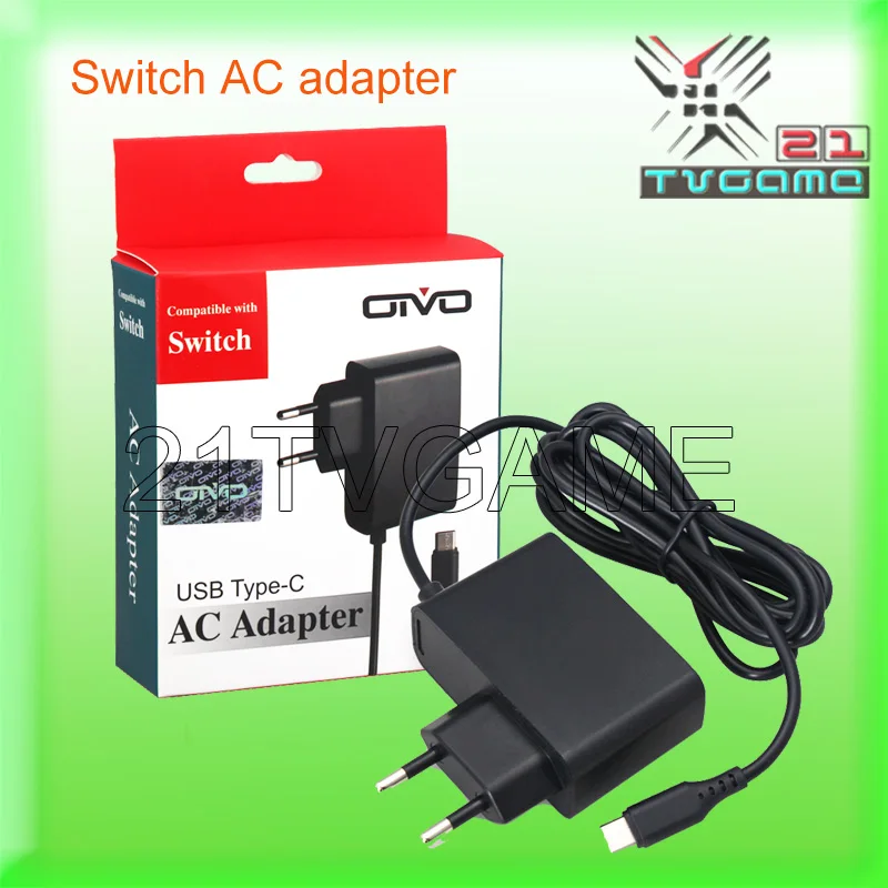 AC Adapter Charger for Nintend Switch NS Game Console EU Plug Charger Wall Adapter Charging Power Supply Home and Travel Use
AC Adapter Charger for Nintend Switch NS Game Console EU Plug Charger Wall Adapter Charging Power Supply Home and Travel Use