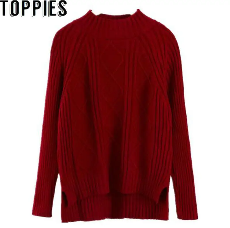 2019 Women Half Turtleneck Winter Women Knitting Sweaters Retro Vintage Twist Knit Jumpers
2019 Women Half Turtleneck Winter Women Knitting Sweaters Retro Vintage Twist Knit Jumpers