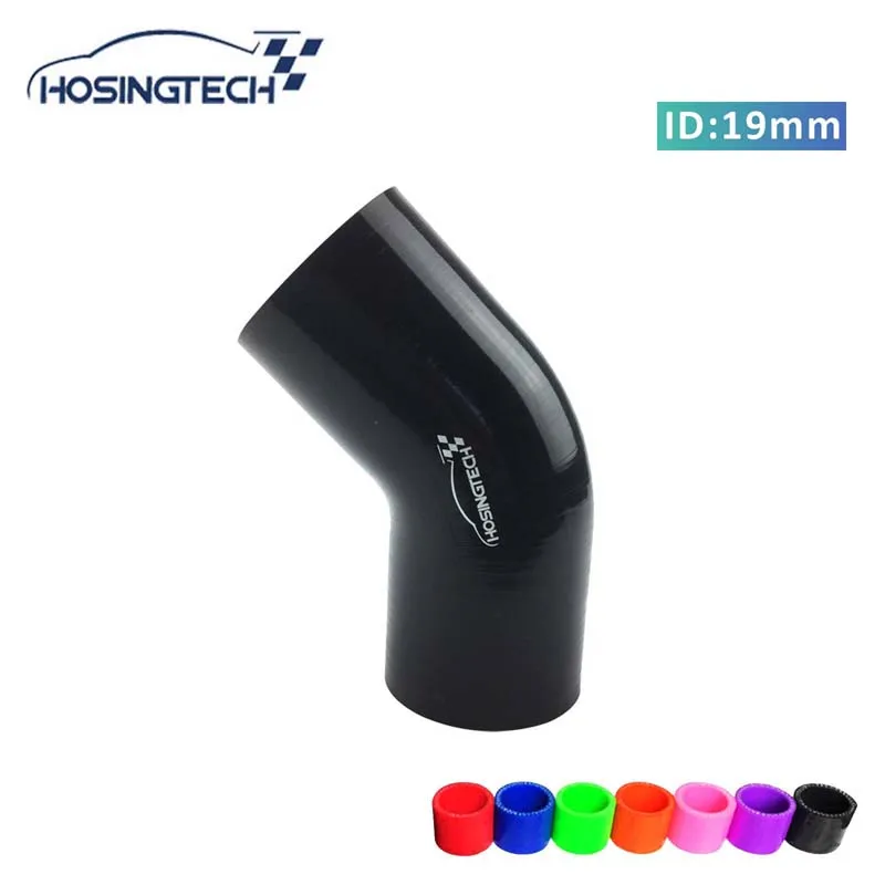 HOSINGTECH-quality warranty 19mm 0.75" black 45 degree silicone elbow turbo intercooler hose
HOSINGTECH-quality warranty 19mm 0.75" black 45 degree silicone elbow turbo intercooler hose