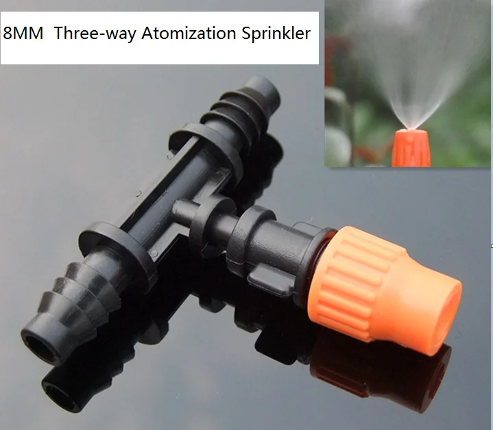 8mm Three Way Micro Nozzle Spray Nozzle Pipe Joint Irrigation Family Gardening DIY Toys Parts Free Shipping Russia
8mm Three Way Micro Nozzle Spray Nozzle Pipe Joint Irrigation Family Gardening DIY Toys Parts Free Shipping Russia