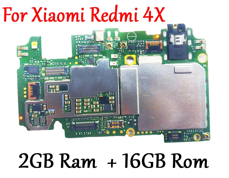 (Tested)Full Work Original Unlock Motherboard For Xiaomi Redmi 4X 2GB+16GB Logic Circuit Board Plate Fast Ship
(Tested)Full Work Original Unlock Motherboard For Xiaomi Redmi 4X 2GB+16GB Logic Circuit Board Plate Fast Ship