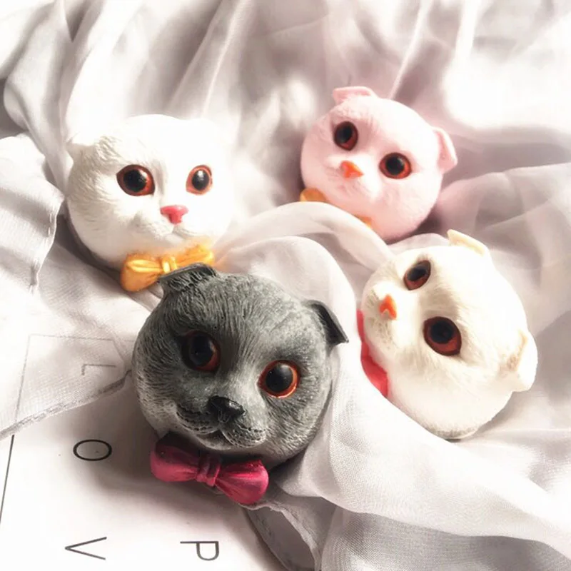 Folds Silicone Rubber Molds Gypsum Plaster Silicone Mold Cute Cat Silicone Soap Mold Car Pendant Aroma Mold
Folds Silicone Rubber Molds Gypsum Plaster Silicone Mold Cute Cat Silicone Soap Mold Car Pendant Aroma Mold