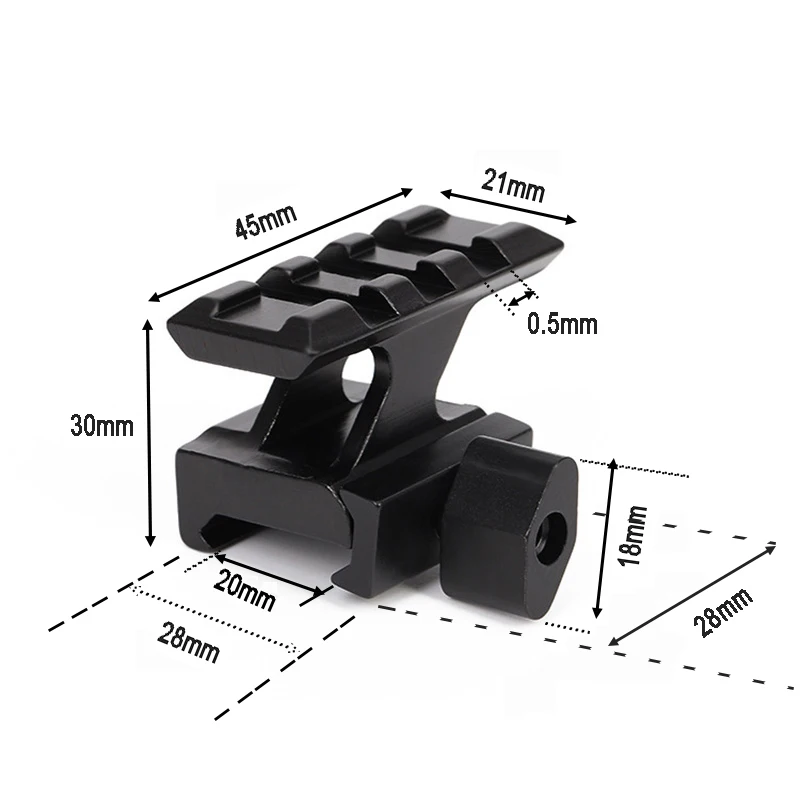 20mm picatinny rail mount rifle bipod Tactical 3 Slot Ring Adapter Rifle Scope Gun Airgun Pistol Airsoft Hunt Laser Base
20mm picatinny rail mount rifle bipod Tactical 3 Slot Ring Adapter Rifle Scope Gun Airgun Pistol Airsoft Hunt Laser Base
