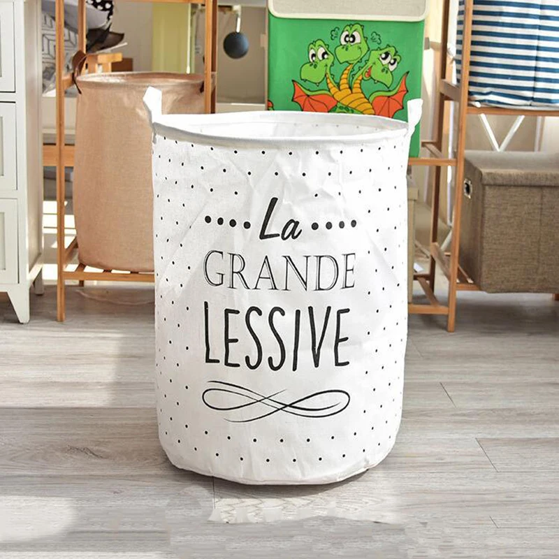 Large Capacity Cotton Linen Laundry Bucket for Dirty Clothes Waterproof Folding Toy Organizer Storage Basket Home Organizer
Large Capacity Cotton Linen Laundry Bucket for Dirty Clothes Waterproof Folding Toy Organizer Storage Basket Home Organizer