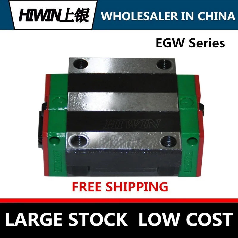 HIWIN LINEAR Block EGW15 CC Linear Carriage/guide/rail/slider CNC PARTS BEARING LINEAR BEARING Square Heavy Load Blocks
HIWIN LINEAR Block EGW15 CC Linear Carriage/guide/rail/slider CNC PARTS BEARING LINEAR BEARING Square Heavy Load Blocks