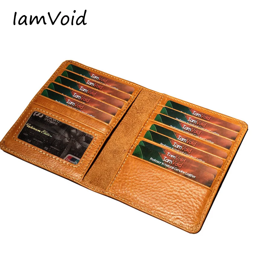 IamVoid First Layer Genuine Leather Credit Card Holder Cowhide Premium Real Leather Card Wallet Passport and License Holder
IamVoid First Layer Genuine Leather Credit Card Holder Cowhide Premium Real Leather Card Wallet Passport and License Holder