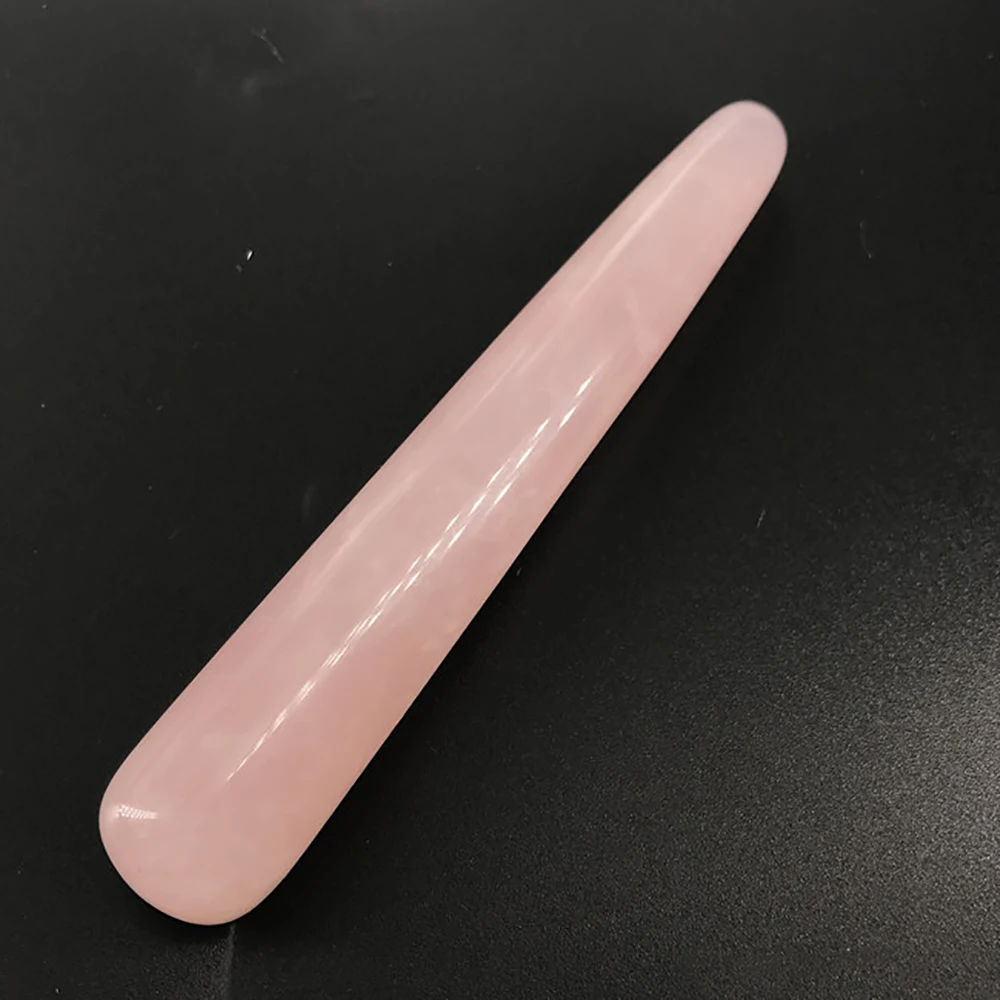 Handmade Natural Jade Face Acupuncture Point Guasha Massage Tool SPA Therapy Rose Quartz Jade Stone Scraping Massager Stick
Handmade Natural Jade Face Acupuncture Point Guasha Massage Tool SPA Therapy Rose Quartz Jade Stone Scraping Massager Stick