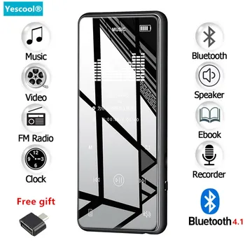 Yescool X8 8GB metal touch key MP3 player Bluetooth 4.1 supports FM Radio E-book hifi Audio Video music Player Portable Walkman
Yescool X8 8GB metal touch key MP3 player Bluetooth 4.1 supports FM Radio E-book hifi Audio Video music Player Portable Walkman