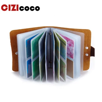 New Split Leather Men Business Credit Card Holder Fashion Women Card Holders Large Capacity Purse 60 Slots
New Split Leather Men Business Credit Card Holder Fashion Women Card Holders Large Capacity Purse 60 Slots