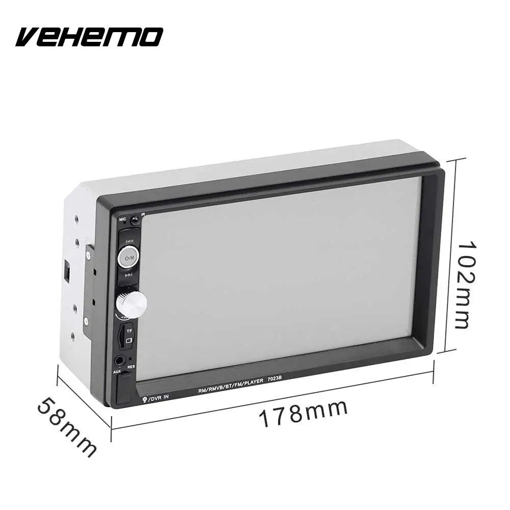 Vehemo 7inch MP5 Player Rear View Car MP5 Player Flexible Support TF Card Auto MP5 Player MP5 Smart FM Radio
Vehemo 7inch MP5 Player Rear View Car MP5 Player Flexible Support TF Card Auto MP5 Player MP5 Smart FM Radio
