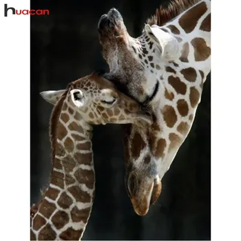 HUACAN New Arrival 5D Diamond Painting Giraffe Full Square Diamond Mosaic Animal Diamond Embroidery Needlework Decoration Home
HUACAN New Arrival 5D Diamond Painting Giraffe Full Square Diamond Mosaic Animal Diamond Embroidery Needlework Decoration Home