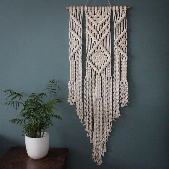 50*90cm Bohemia Hand-woven Rope Wall Hanging Macrame Tapestry Handmade Curtain Wedding Home Window Backdrop Wall Decor Craft
50*90cm Bohemia Hand-woven Rope Wall Hanging Macrame Tapestry Handmade Curtain Wedding Home Window Backdrop Wall Decor Craft