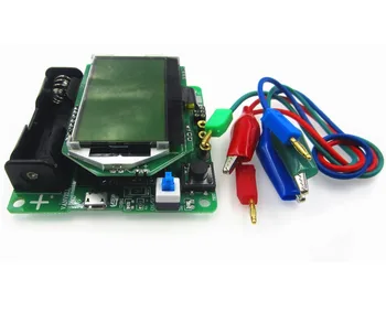 1set New 3.7V version of inductor-capacitor ESR meter DIY MG328 multifunction transistor tester
1set New 3.7V version of inductor-capacitor ESR meter DIY MG328 multifunction transistor tester