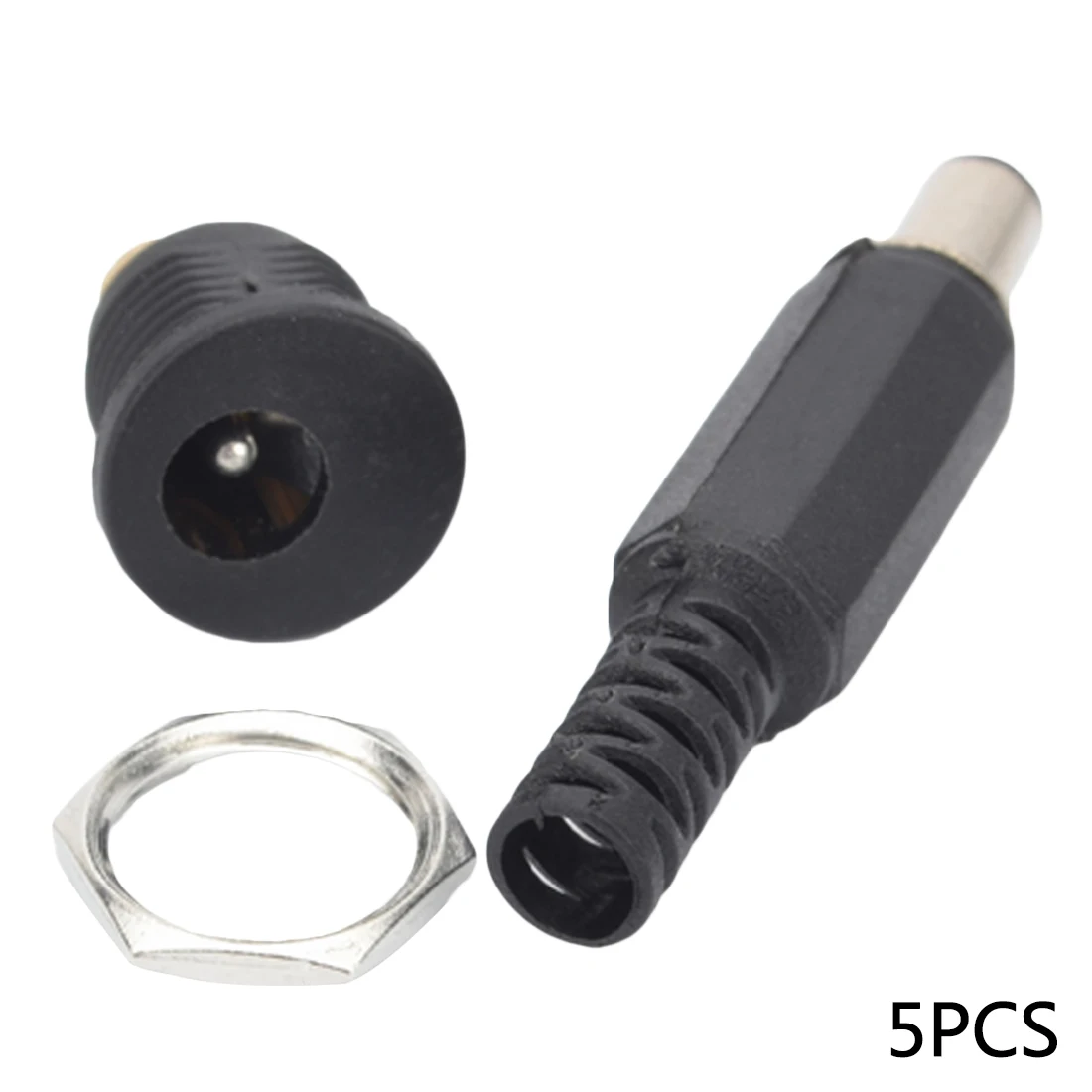 DC Power Plug 5pcs DC Power Female Plug Jack + 5pcs Male Plug Jack Socket Adapter Connector
DC Power Plug 5pcs DC Power Female Plug Jack + 5pcs Male Plug Jack Socket Adapter Connector
