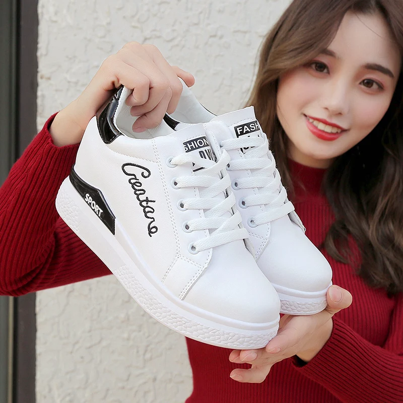 Increased Female 2018 Spring And Autumn New Korean Style Wild solideThick-soled Women's Shoes Sneakers Women Casual Shoes
Increased Female 2018 Spring And Autumn New Korean Style Wild solideThick-soled Women's Shoes Sneakers Women Casual Shoes