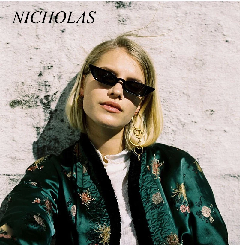 NICHOLAS Cat Eye Sunglasses Women Female Retro Small Women Sun glasses Lady Eyewear Oculos De Sol Feminino Lunette Soleil NL150
NICHOLAS Cat Eye Sunglasses Women Female Retro Small Women Sun glasses Lady Eyewear Oculos De Sol Feminino Lunette Soleil NL150