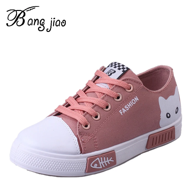 2019 Casual Women Shoes Women Flats Canvas Shoes Fashion Women Sneakers Lace Up Cartoon Ladies Board Shoes Pink Female Shoes
2019 Casual Women Shoes Women Flats Canvas Shoes Fashion Women Sneakers Lace Up Cartoon Ladies Board Shoes Pink Female Shoes