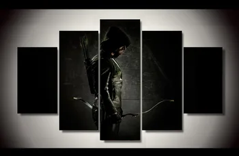 Unframed Printed Green Arrow movie 5 pieces Painting children's room decoration print poster picture canvas Free shipping
Unframed Printed Green Arrow movie 5 pieces Painting children's room decoration print poster picture canvas Free shipping