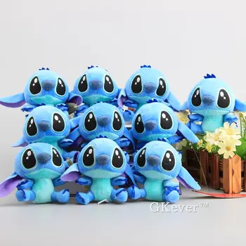 Cute Cartoon Lilo and Stitch 4" 10CM Kawaii Plush Keychain 10 pcs/Lot Stuffed Animals
Cute Cartoon Lilo and Stitch 4" 10CM Kawaii Plush Keychain 10 pcs/Lot Stuffed Animals