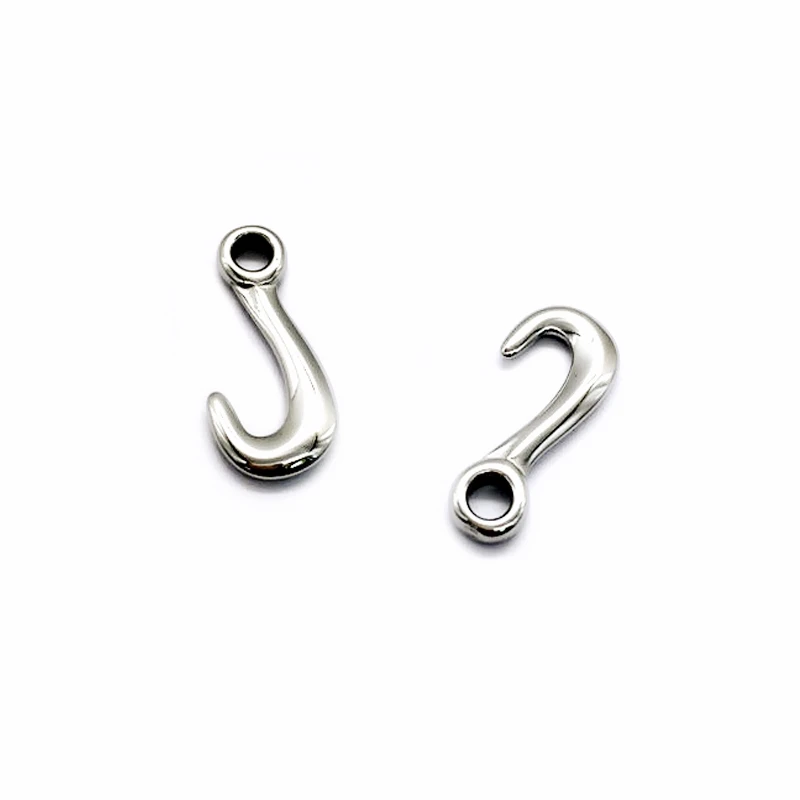 Wonlee Winle Stainless Steel Polished Fish Hook Pendant Connetors Charm Fit DIY Men Bracelet Jewelry Making (Without Bracelet)
Wonlee Winle Stainless Steel Polished Fish Hook Pendant Connetors Charm Fit DIY Men Bracelet Jewelry Making (Without Bracelet)