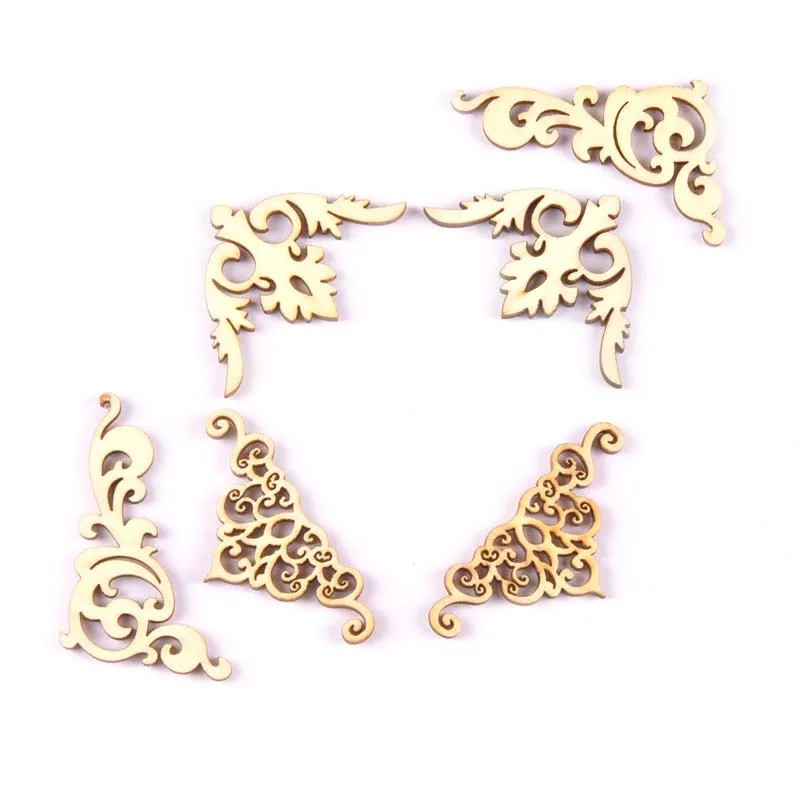 New 20pcs Natural Flower Lace Pattern Wood Crafts DIY Handmade Ornament For Scrapbooking Album Corners Decorative 8cm M1835
New 20pcs Natural Flower Lace Pattern Wood Crafts DIY Handmade Ornament For Scrapbooking Album Corners Decorative 8cm M1835