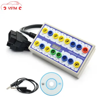 2019 Auto Car OBD 2 Break Out Box OBD2 Breakout Box OBD OBDII Protocol Detector Connector Diagnostic Tool
2019 Auto Car OBD 2 Break Out Box OBD2 Breakout Box OBD OBDII Protocol Detector Connector Diagnostic Tool