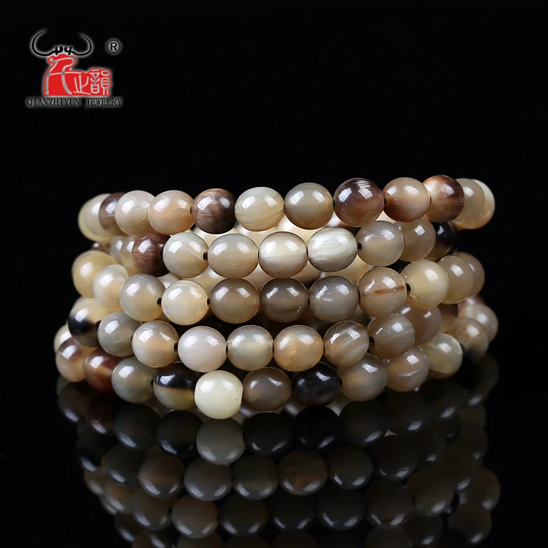 20PCS Tibetan style Natural yak horn prayer beads hand-chain necklace DIY beads for jewelry making 6mm 8mm 10mm hole 1.0mm
20PCS Tibetan style Natural yak horn prayer beads hand-chain necklace DIY beads for jewelry making 6mm 8mm 10mm hole 1.0mm