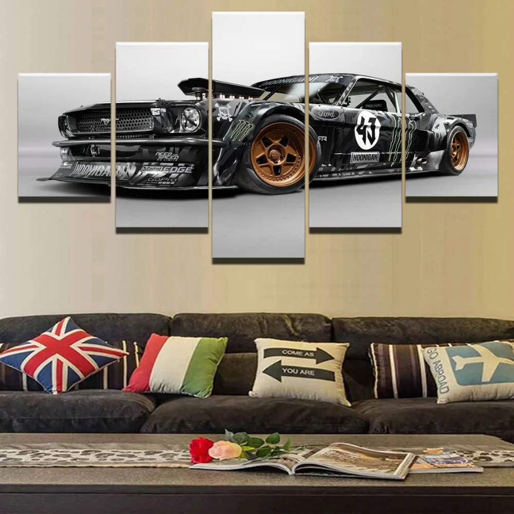 Canvas Pictures Wall Art Home Decorartive Modern HD Printed 5 Piece Ford Mustang Rtr Car Painting Poster Wall Decor Framework
Canvas Pictures Wall Art Home Decorartive Modern HD Printed 5 Piece Ford Mustang Rtr Car Painting Poster Wall Decor Framework