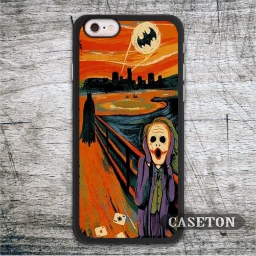 Batman And Joker Classic Painting font b Case b font For iPod 5 and For font