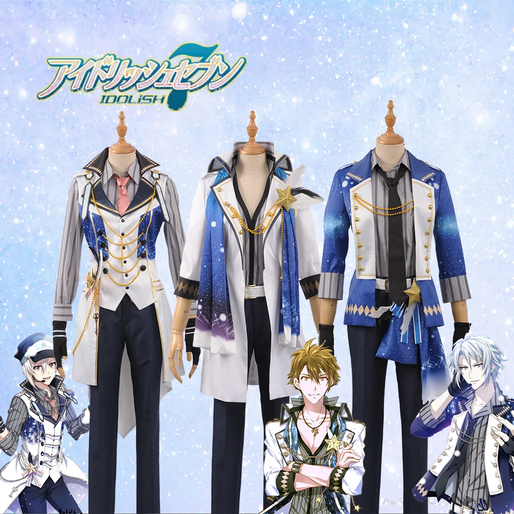 IDOLiSH7 White Special Day Trigger Kujo Tenn & Yaotome Gaku & Tsunashi Ryunosuke Stage Fashion Cosplay Costume Adult MEN Outfit
IDOLiSH7 White Special Day Trigger Kujo Tenn & Yaotome Gaku & Tsunashi Ryunosuke Stage Fashion Cosplay Costume Adult MEN Outfit