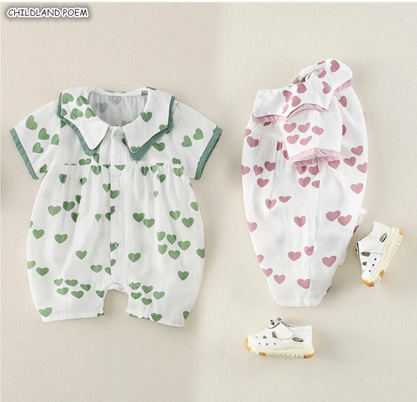 Newborn Baby Clothes Summer Baby Girl Romper Floral Short Sleeve Baby Jumpsuit For Girl Princess Baby Romper Girl Clothes
Newborn Baby Clothes Summer Baby Girl Romper Floral Short Sleeve Baby Jumpsuit For Girl Princess Baby Romper Girl Clothes