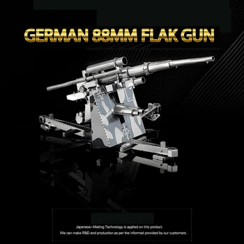 Germany 88MM Anti-aircraft Tank 3D Metal Assembly Model Simulation Adult Educational Toy Model Collection Souvenir Decoration
Germany 88MM Anti-aircraft Tank 3D Metal Assembly Model Simulation Adult Educational Toy Model Collection Souvenir Decoration
