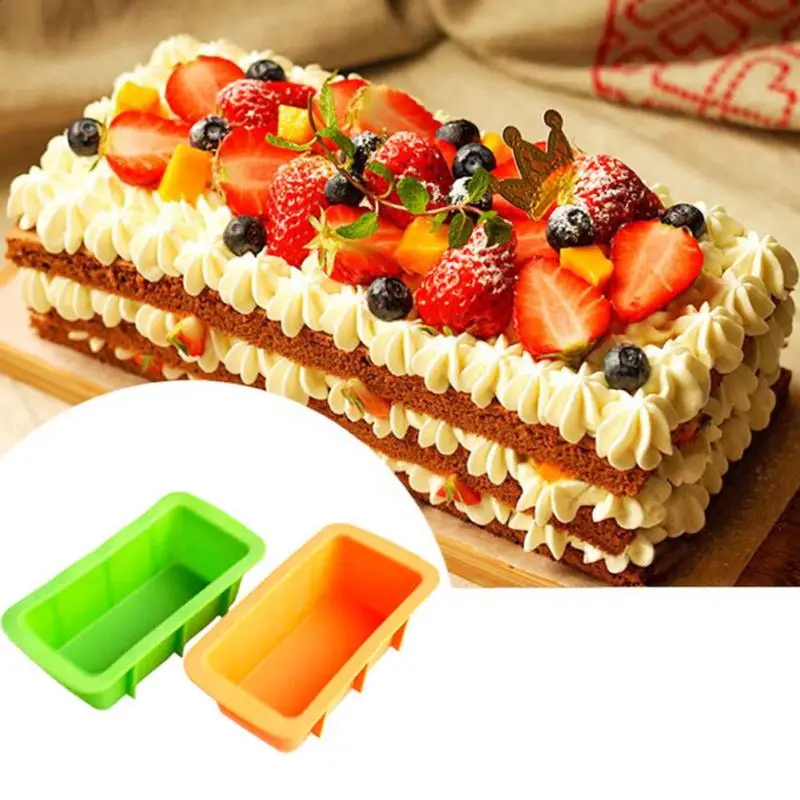 2018 New Arrival Rectangular Food Grade Silicone Bread Loaf Cake Mold Forms Non Stick Bakeware Baking Pan Oven Rectangle Mould
2018 New Arrival Rectangular Food Grade Silicone Bread Loaf Cake Mold Forms Non Stick Bakeware Baking Pan Oven Rectangle Mould