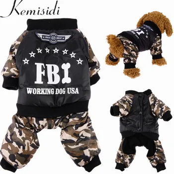 Waterproof FBI Pet Dog Clothes Overall Thickening Dog Puppy Jumpsuit Costume Warm Winter Clothing For Boy Dogs Ropa Para Perros
Waterproof FBI Pet Dog Clothes Overall Thickening Dog Puppy Jumpsuit Costume Warm Winter Clothing For Boy Dogs Ropa Para Perros