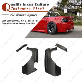 FRP Fiber Glass PD RB Style +75mm Front Fender Fit For 2000-2009 S2000 AP1 AP2 Rear Over Fender Flare Cover
FRP Fiber Glass PD RB Style +75mm Front Fender Fit For 2000-2009 S2000 AP1 AP2 Rear Over Fender Flare Cover