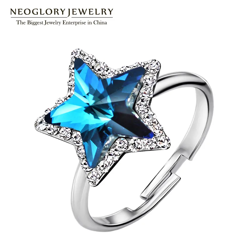 Neoglory Adjustable Rhinestone Colorful Stars Vintage Wedding Engagement Rings For Women Romantic Gifts Jewelry 2018
Neoglory Adjustable Rhinestone Colorful Stars Vintage Wedding Engagement Rings For Women Romantic Gifts Jewelry 2018