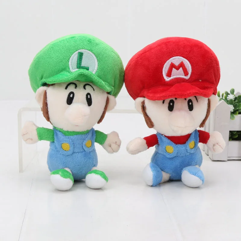 Super Mario Bros Plush Figure Mario Luigi Soft Plush Q Version Baby Birthday Christmas Stuffed Doll Toys for Kids 14cm
Super Mario Bros Plush Figure Mario Luigi Soft Plush Q Version Baby Birthday Christmas Stuffed Doll Toys for Kids 14cm