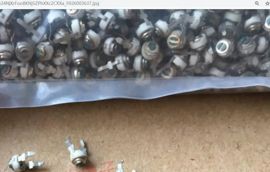 Brand new genuine 4MM variable capacitor trimmer capacitor 20pf ceramic variable capacitor original spot 100PCS
Brand new genuine 4MM variable capacitor trimmer capacitor 20pf ceramic variable capacitor original spot 100PCS