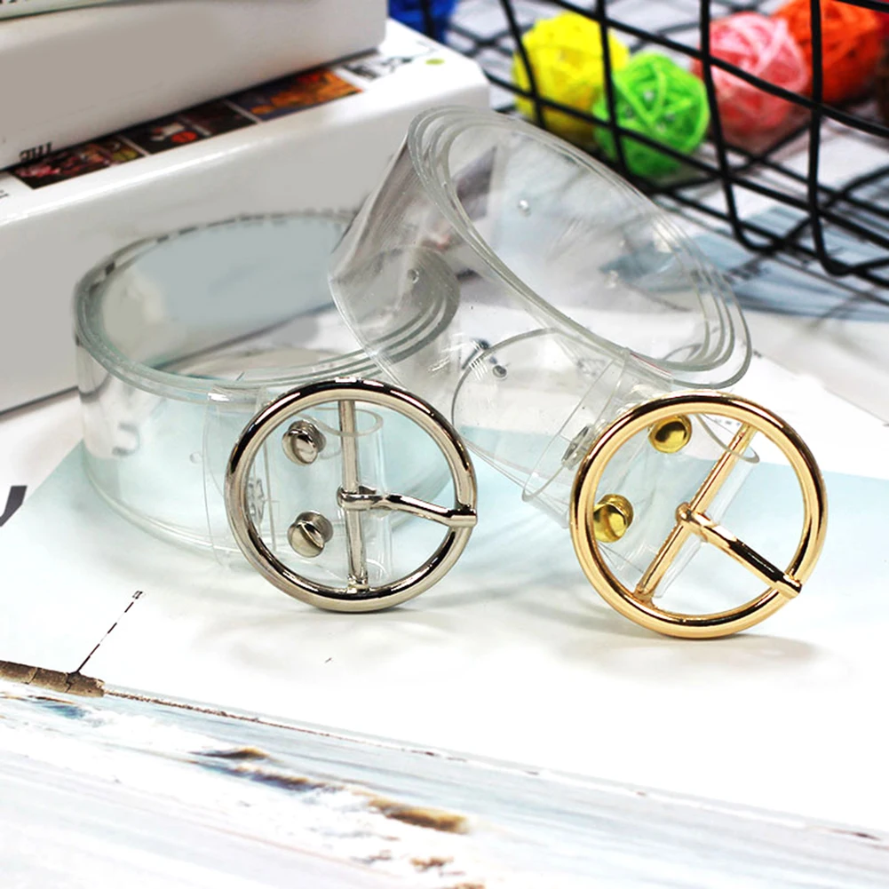 Ladies Resin Waist Belts Transparent Clear Belt Jeans Dress Waist Strap Pin Buckle PVC Waistband Plastic Sliver Gold Waist Belts
Ladies Resin Waist Belts Transparent Clear Belt Jeans Dress Waist Strap Pin Buckle PVC Waistband Plastic Sliver Gold Waist Belts