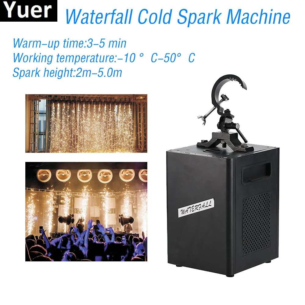 Waterfall Upside Down Spark Machine 600W Cold Spark Machine DMX512 Remote Control DJ Disco Stage Light Effect Spark Machine
Waterfall Upside Down Spark Machine 600W Cold Spark Machine DMX512 Remote Control DJ Disco Stage Light Effect Spark Machine