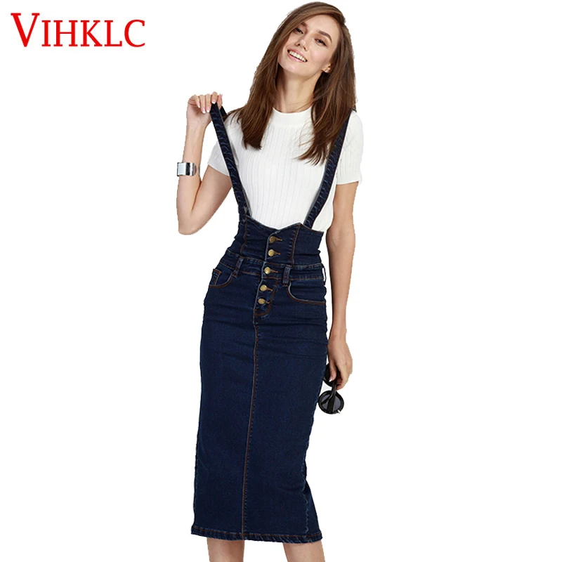 2017 Summer Loose Sweet Jeans Skirt Women Washed Suspender Denim Sundress Denim Overall Akirt Color Blue For 40-200KG Wear A811
2017 Summer Loose Sweet Jeans Skirt Women Washed Suspender Denim Sundress Denim Overall Akirt Color Blue For 40-200KG Wear A811