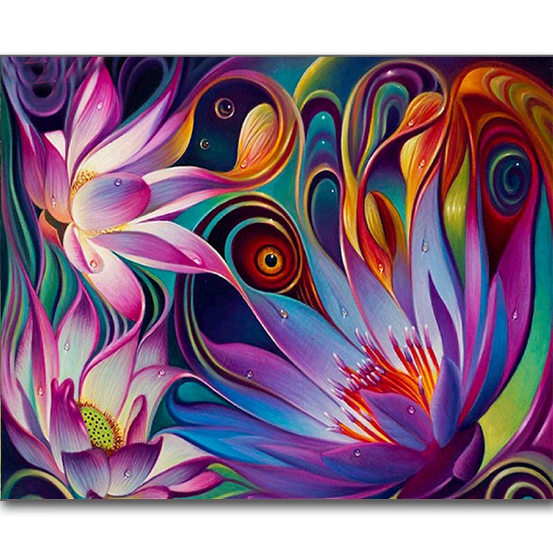 Full Square/Round Drill 5D DIY Diamond Painting "abstract Flowers" 3D Embroidery Cross Stitch Mosaic Rhinestone Decor Gift
Full Square/Round Drill 5D DIY Diamond Painting "abstract Flowers" 3D Embroidery Cross Stitch Mosaic Rhinestone Decor Gift